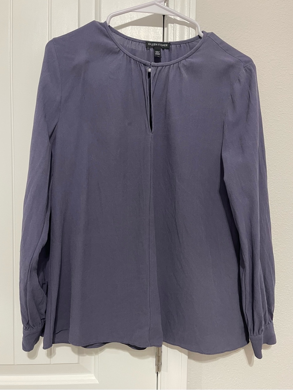 EILEEN FISHER 100% Silk Blouse